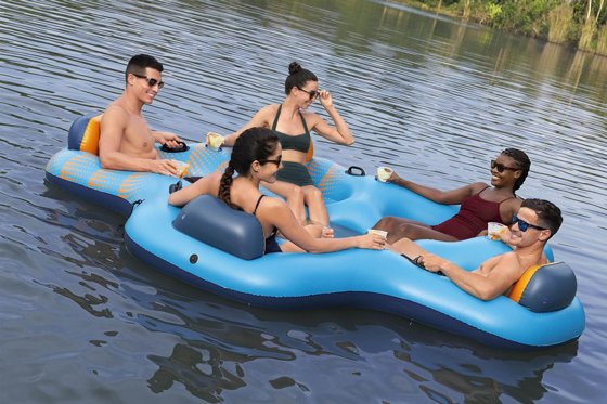�� ����� �� ����� � 5 ����� ������� Bestway Island Day Drifter 43842