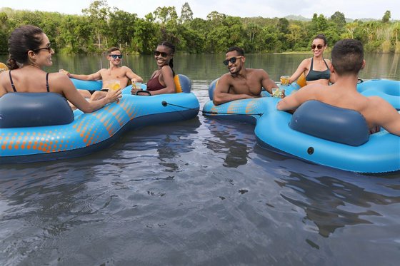 �� ����� �� ����� � 5 ����� ������� Bestway Island Day Drifter 43842