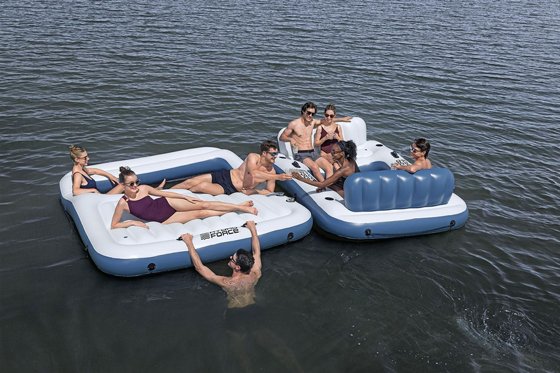 �� ����� ������� ����� �-8 ����� ������� Bestway 43964 Badeinsel Poolparty