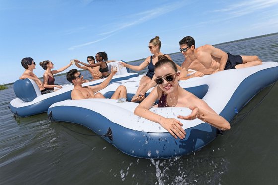 �� ����� ������� ����� �-8 ����� ������� Bestway 43964 Badeinsel Poolparty