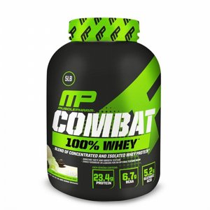 אבקת חלבון מאסל פארם קומבט וואי 2.27 ק״ג בננה Muscle Pharm Combat 100% Whey אבקת חלבון מאסל פארם קומבט וואי 2.27 ק״ג בננה Muscle Pharm Combat 100% Whey