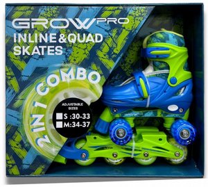����� 4 ������ (Quad) ��� ���� ����� ���� (Inline) ���� �� ����� �� Grow Pro 2-IN-1 COMBO